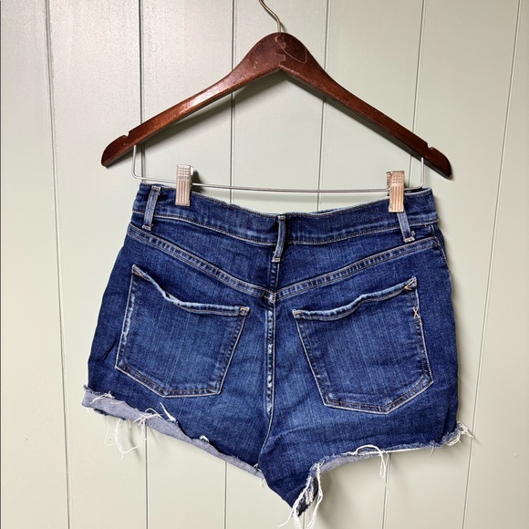 High Rise Jean Shorts - Picture 4 of 4